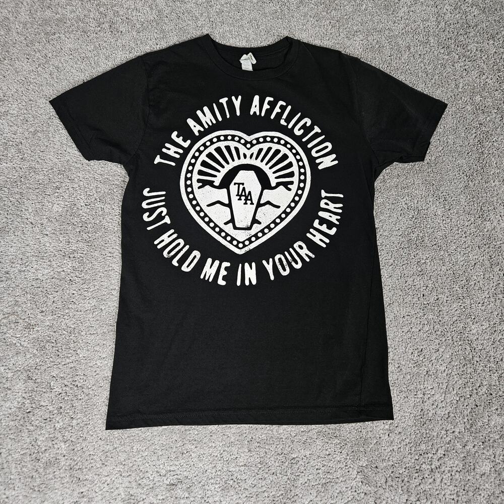 The Amity Affliction T-Shirt Adult Small Black Tee Post Hardcore Band Music
